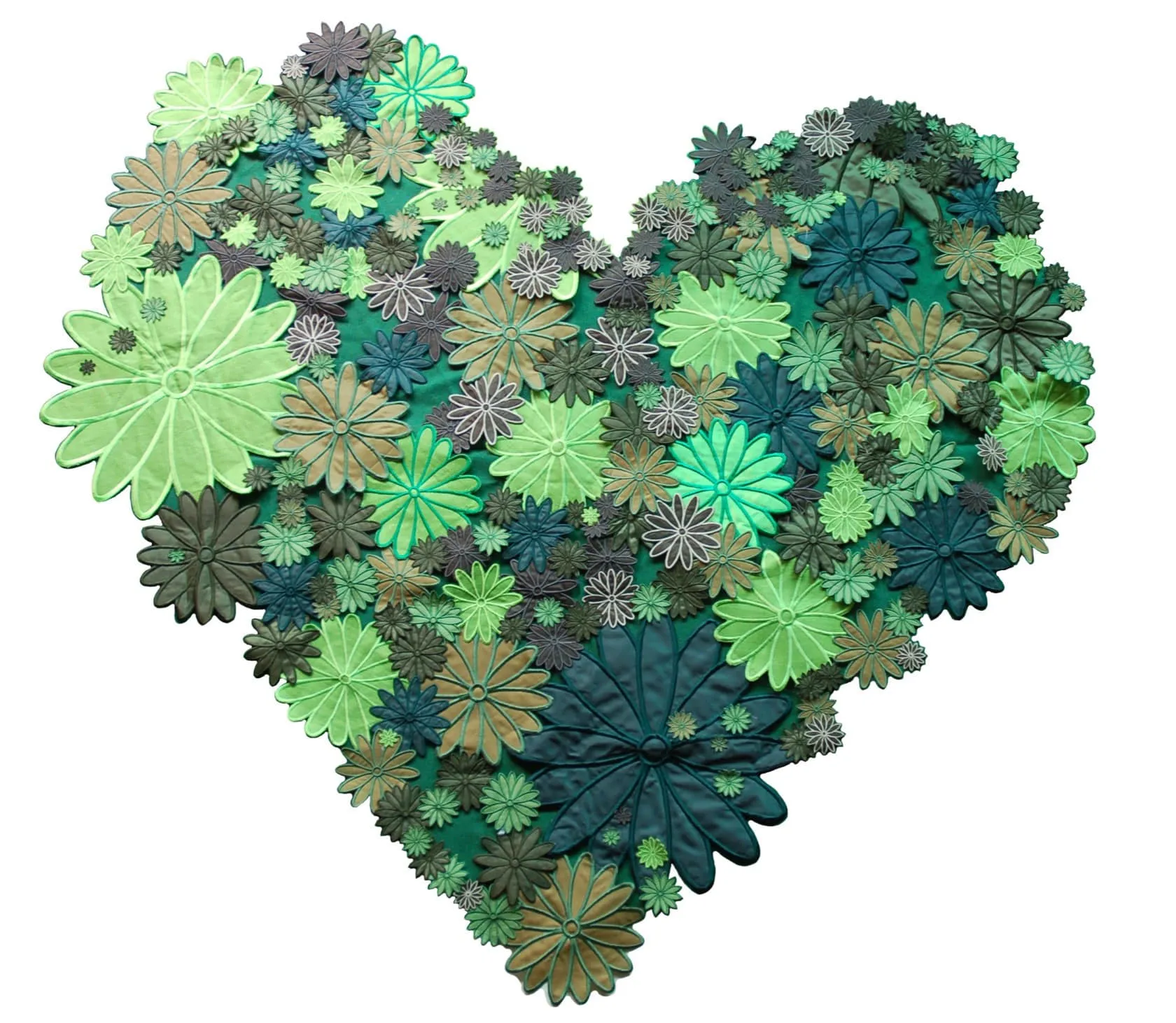 Heart1, 80×110cm, mixed media
