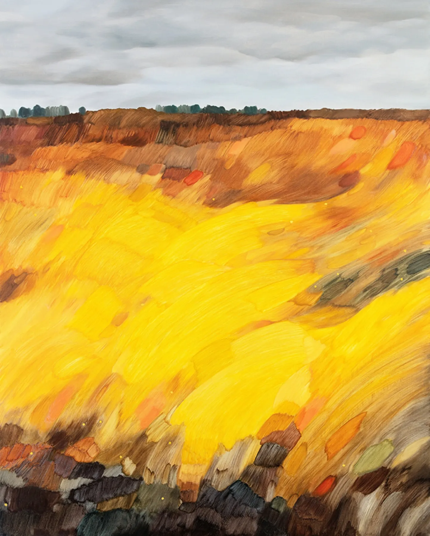 Inner Landscape 24, 162×130cm, oil on linen