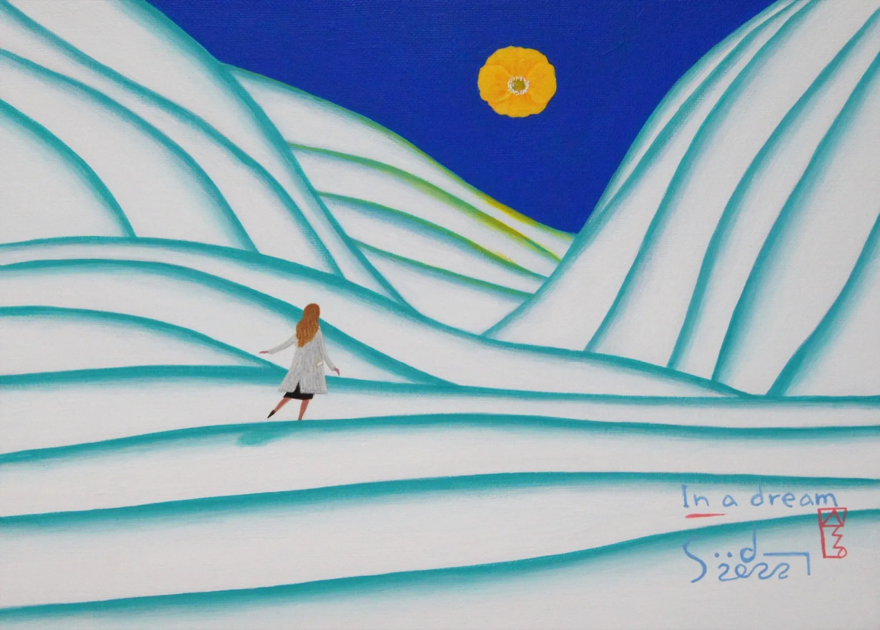 In a Dream, 24.2×33.4cm
