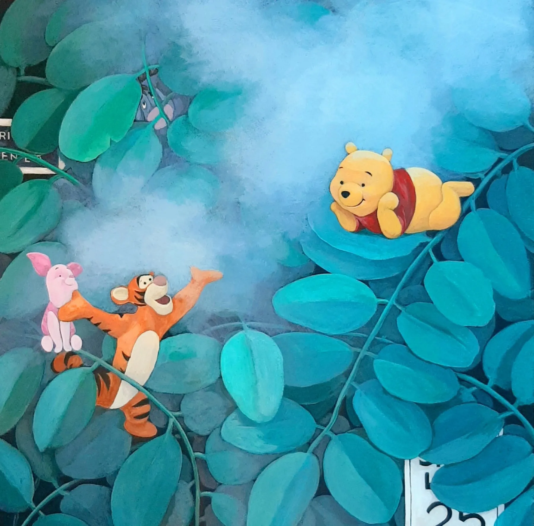 Hidden World-My Toy Land, 30×30cm, Acrylic on Korean Paper