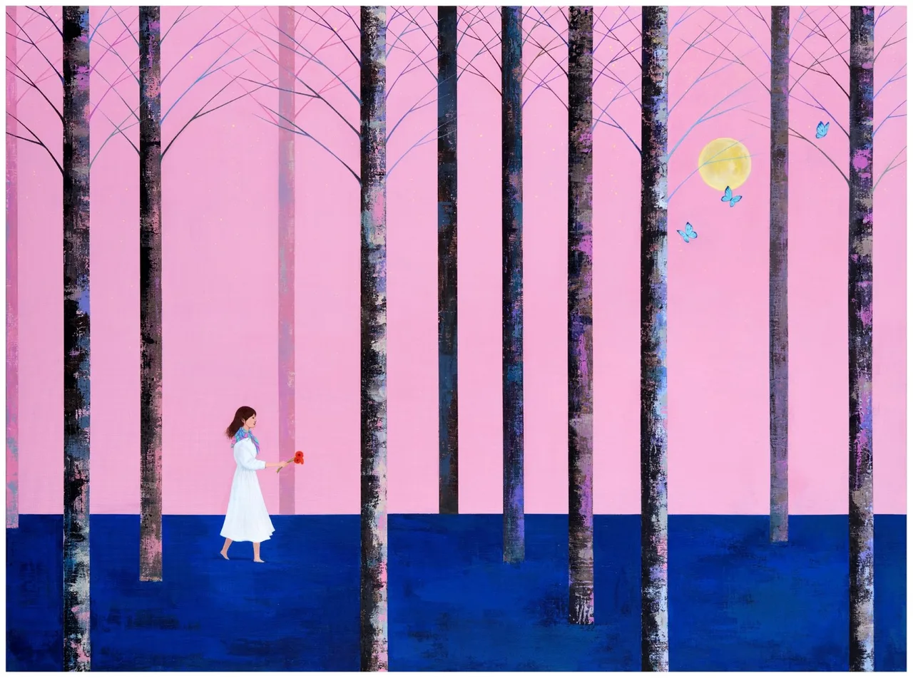 자기만의 여행_내가 너에게 갈게#5, Acrylic on canvas, 130×97cm