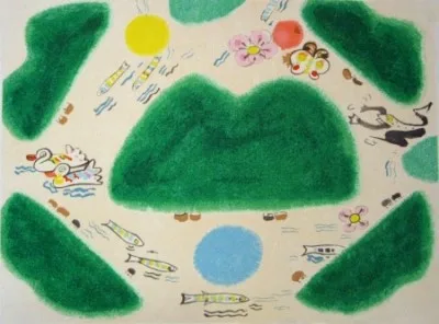 생명의 노래, Lithography A.P., 25×34cm