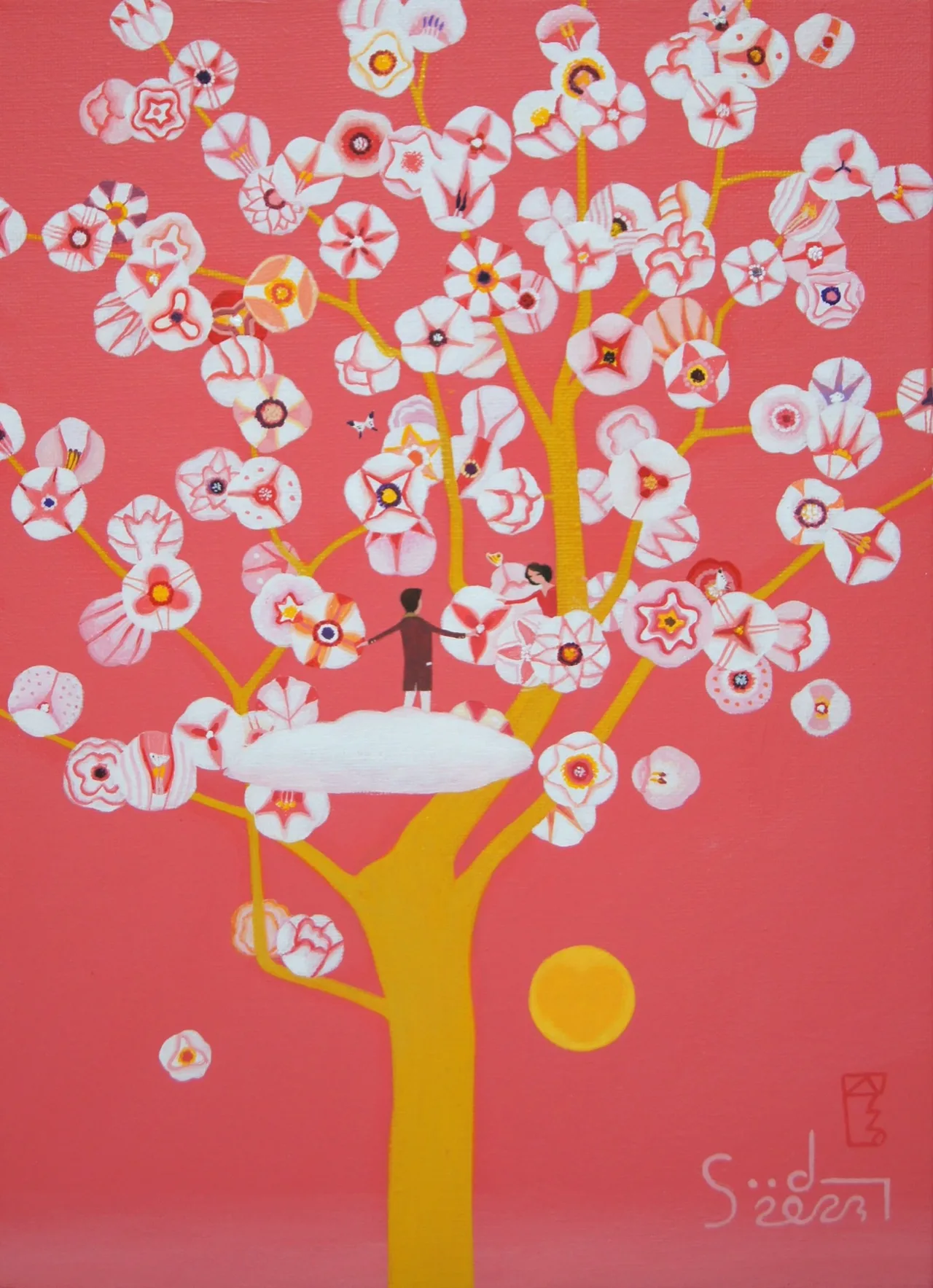 봄 봄 봄, 33.4×24.2cm